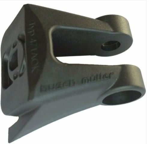 Busch+Müller Dynamo & E-Bike Short Front Light Adaptor 471AOKPB Fork