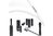 Capgo Shift Cable Set - Shimano/SRAM 'Long' BL 1X White