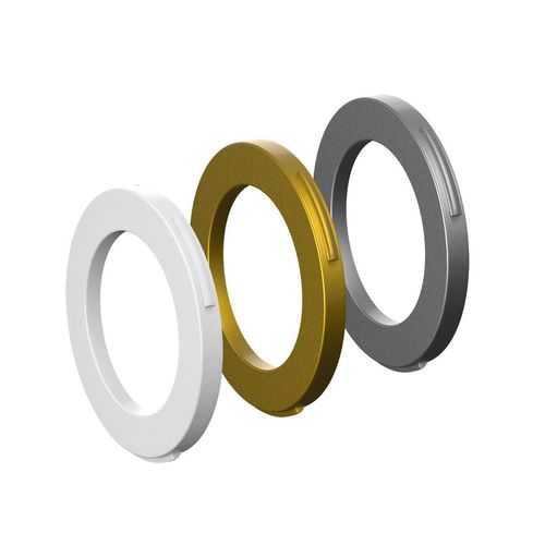 Magura Ring kit for caliper, 2 pistons disc brake, white, gold, silver